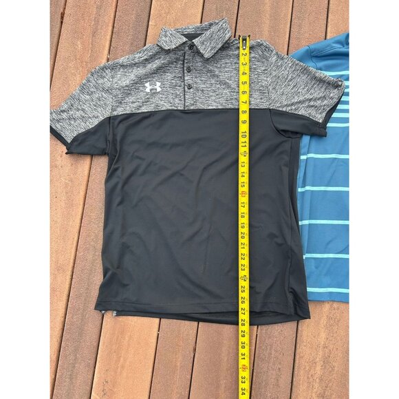 Under Armour Playoff Polo & Loose/Coupe Short Sleeve Men’s LOT - Size SMALL - Picture 10 of 10